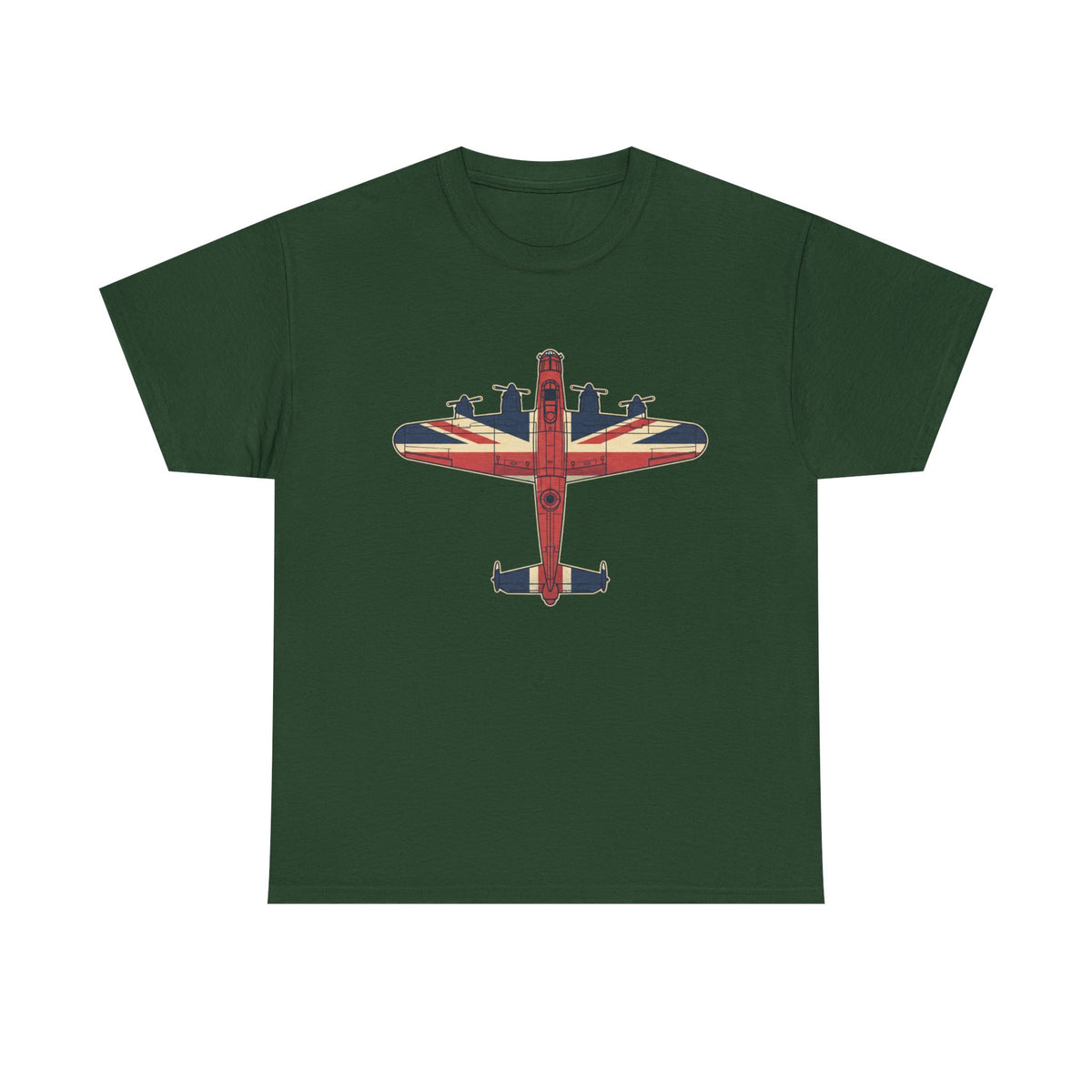 British Aviation Union Jack Bomber T-Shirt