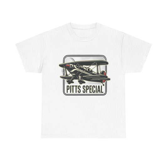 Pitts Special Biplane T-Shirt — Vintage Airshow Pilot Tee