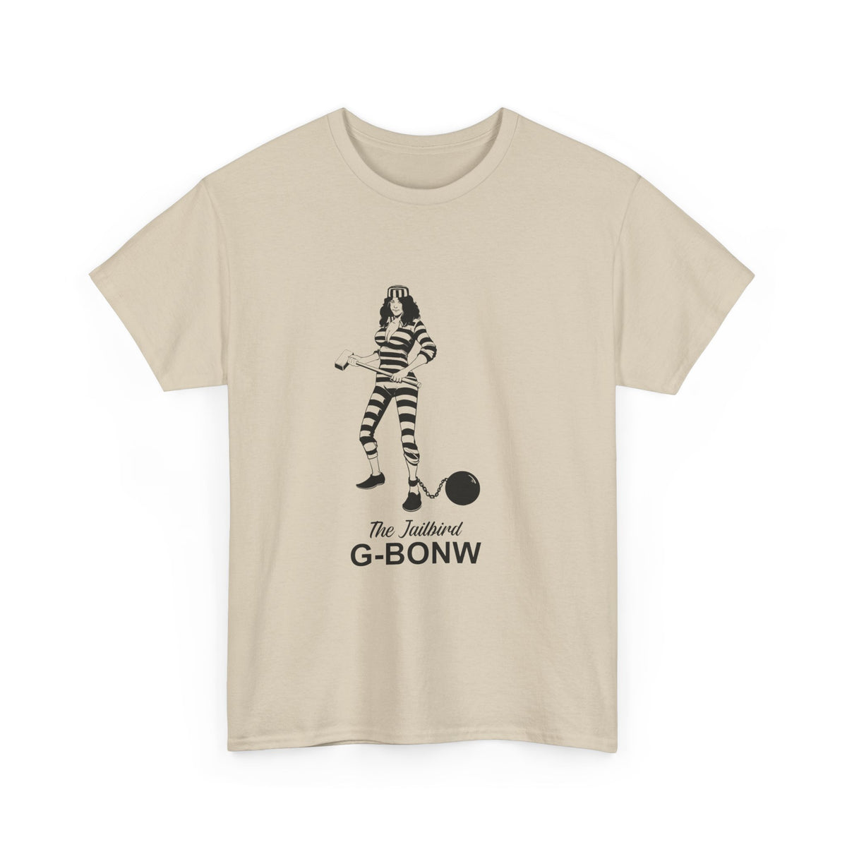 G-BONW Jailbird Cartoon Unisex T-Shirt - Stand Out with Edgy Style