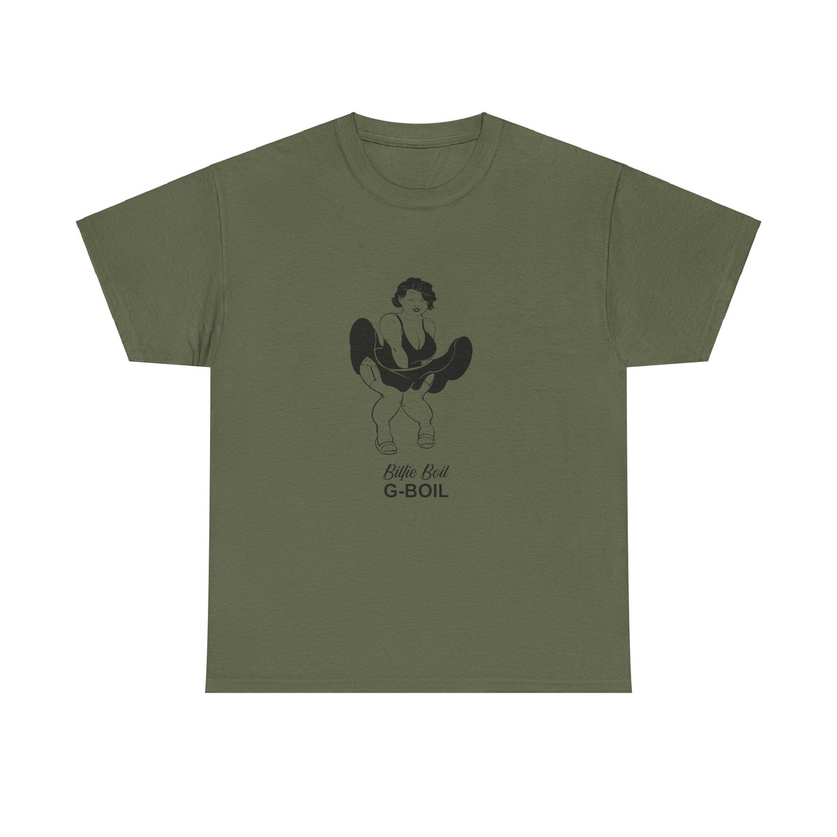 Cartoon Aircraft Unisex Tee - Billie Boil Cessna 172 Design