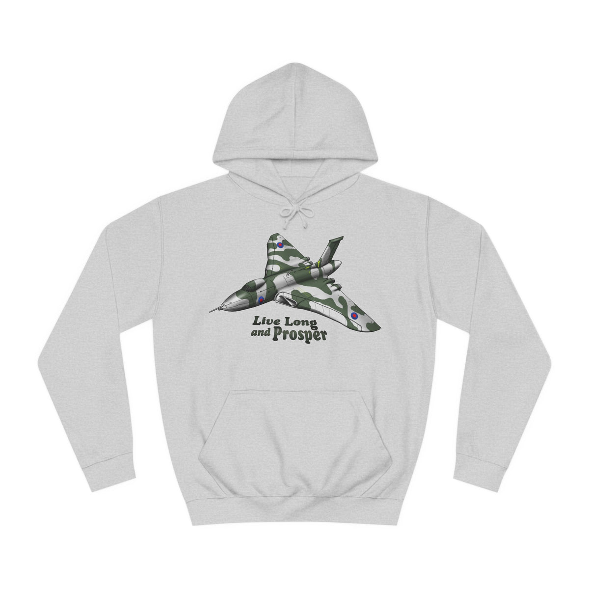 Vulcan Bomber Aircraft Unisex College Hoodie - Funky Aviation