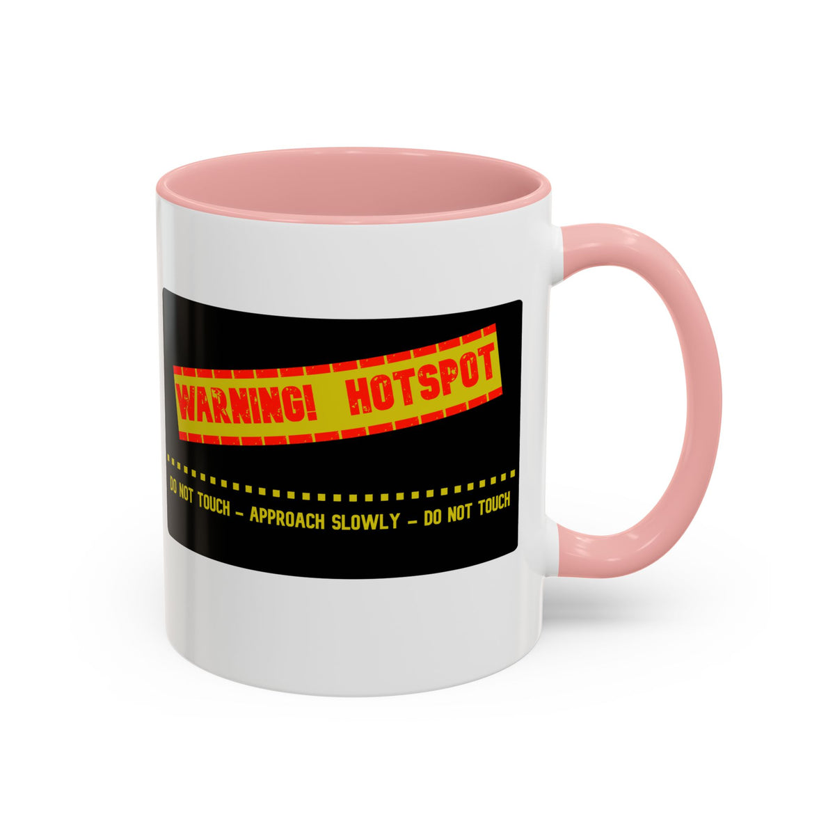 Warning ! Hotspot ! SLA Aviation Accent Coffee Mug (11oz)