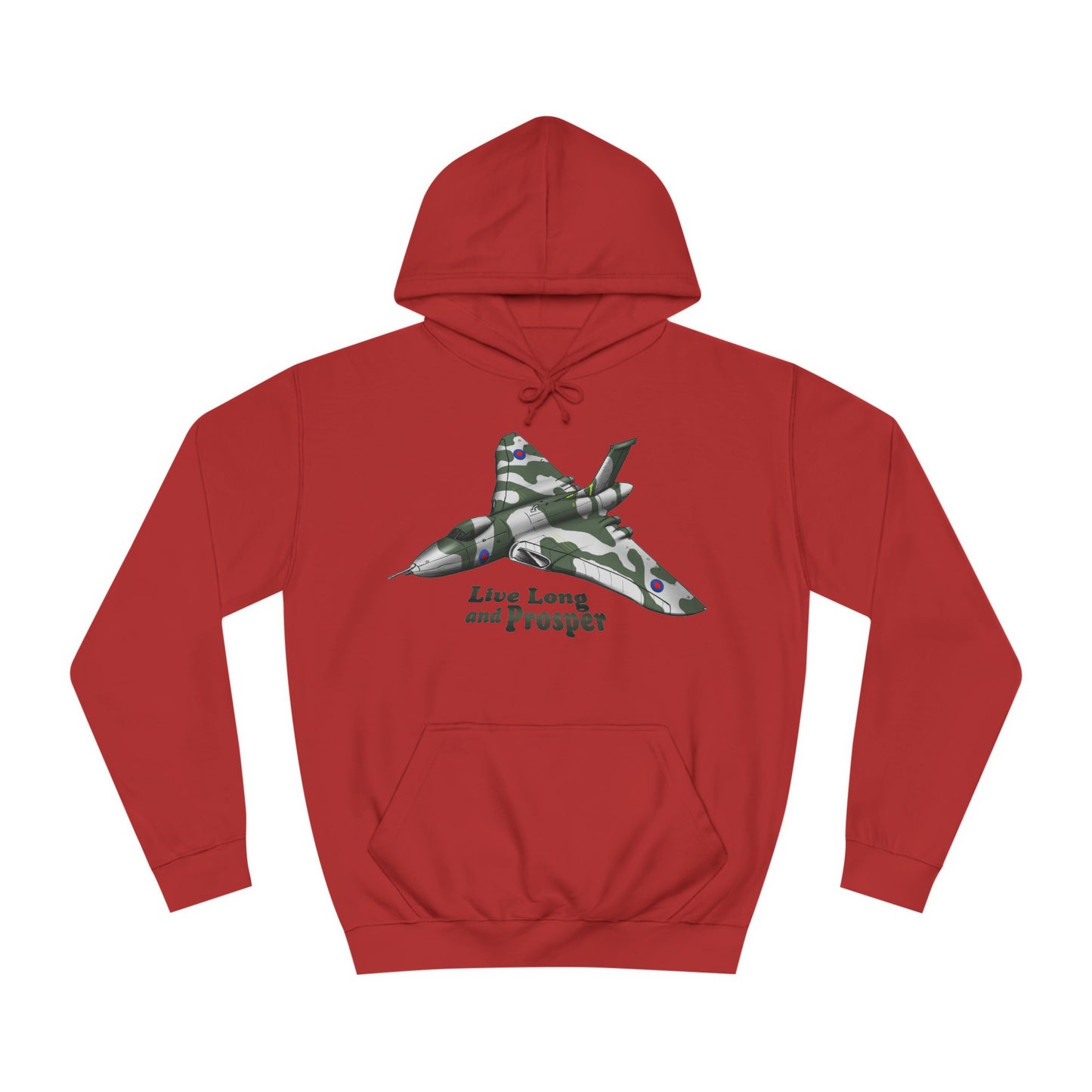 Vulcan Bomber Aircraft Unisex College Hoodie - Funky Aviation