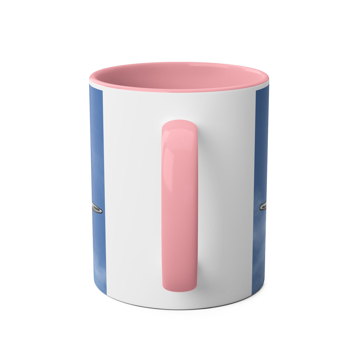 Guppy Aircraft Retro Two-Tone Coffee Mugs, 11oz - Funky Aviation