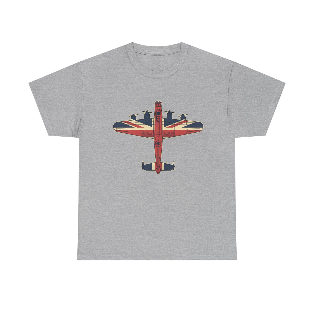 British Aviation Union Jack Bomber T-Shirt