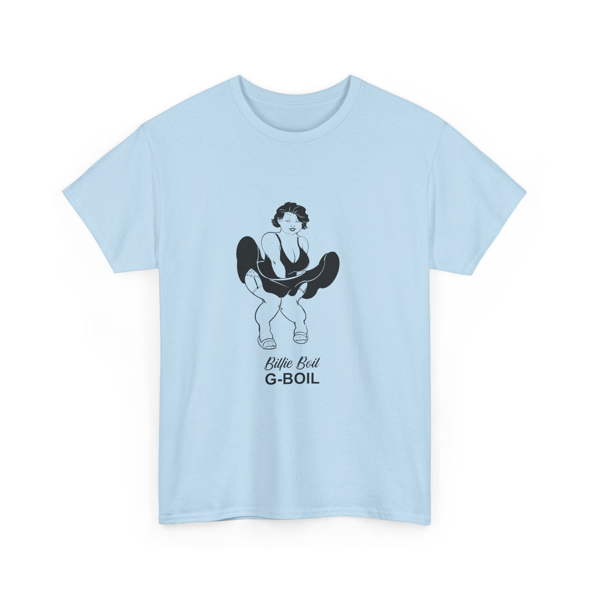 Cartoon Aircraft Unisex Tee - Billie Boil Cessna 172 Design
