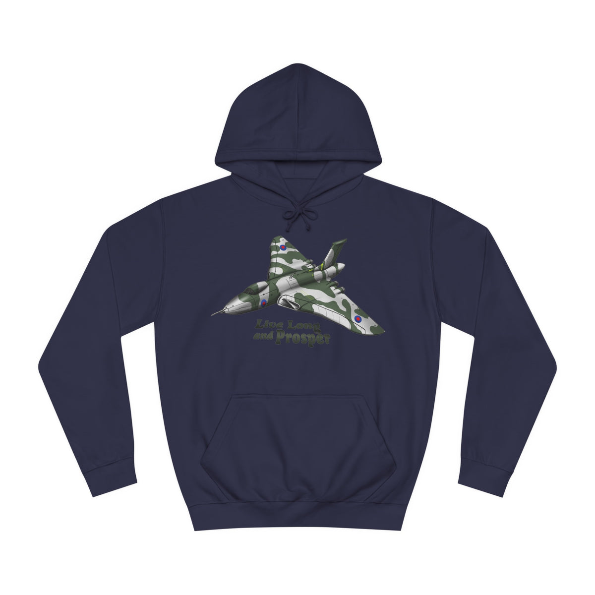 Vulcan Bomber Aircraft Unisex College Hoodie - Funky Aviation