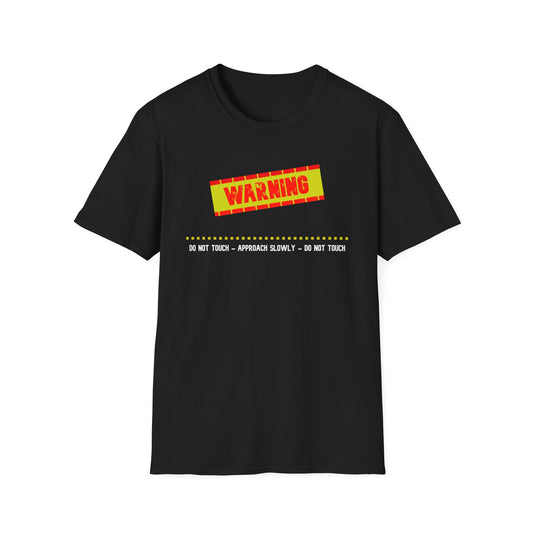 WARNING ! Approach Slowly SLA Aviation Logo T-Shirt