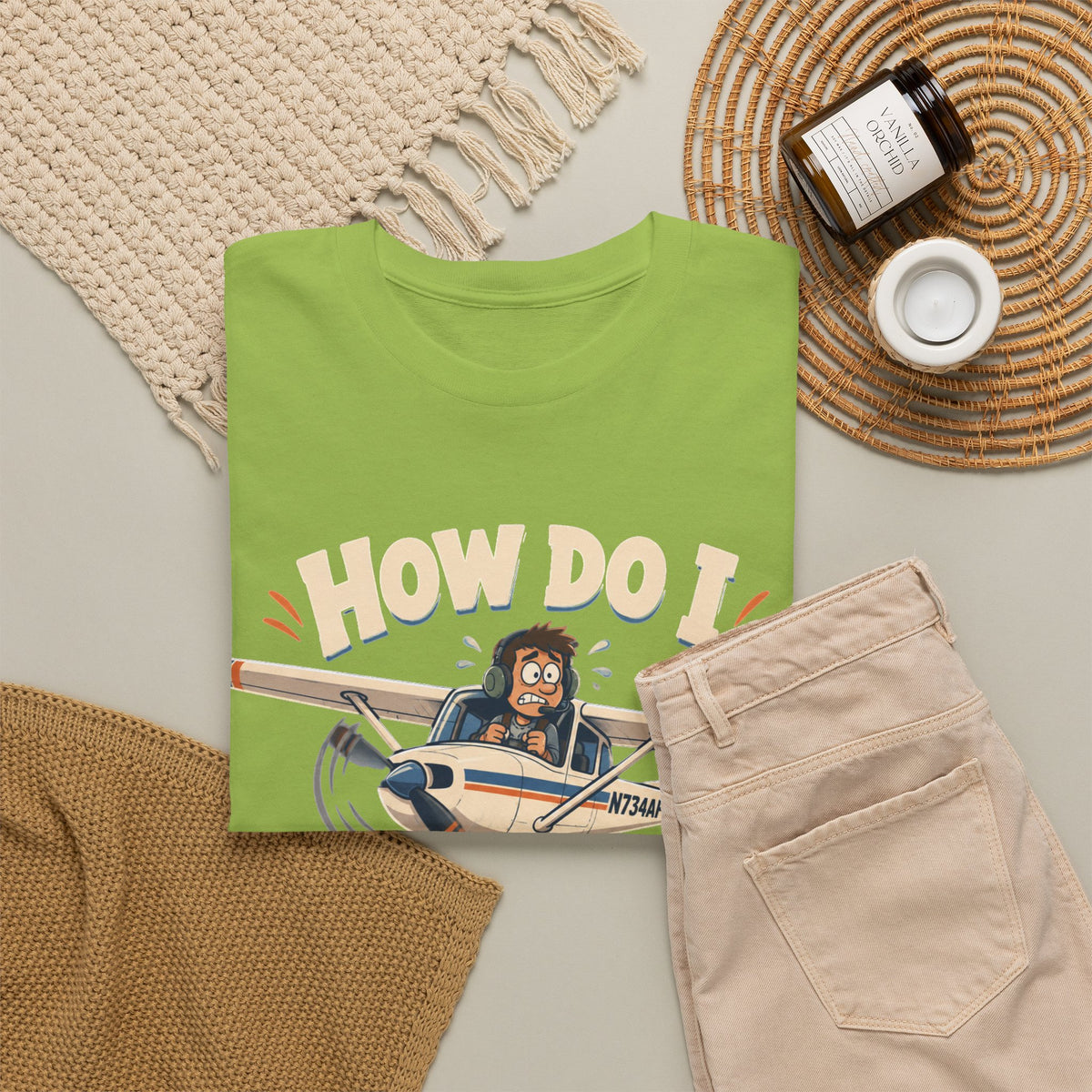 How Do I Land This Thing? Funny Pilot Aviation T-Shirt