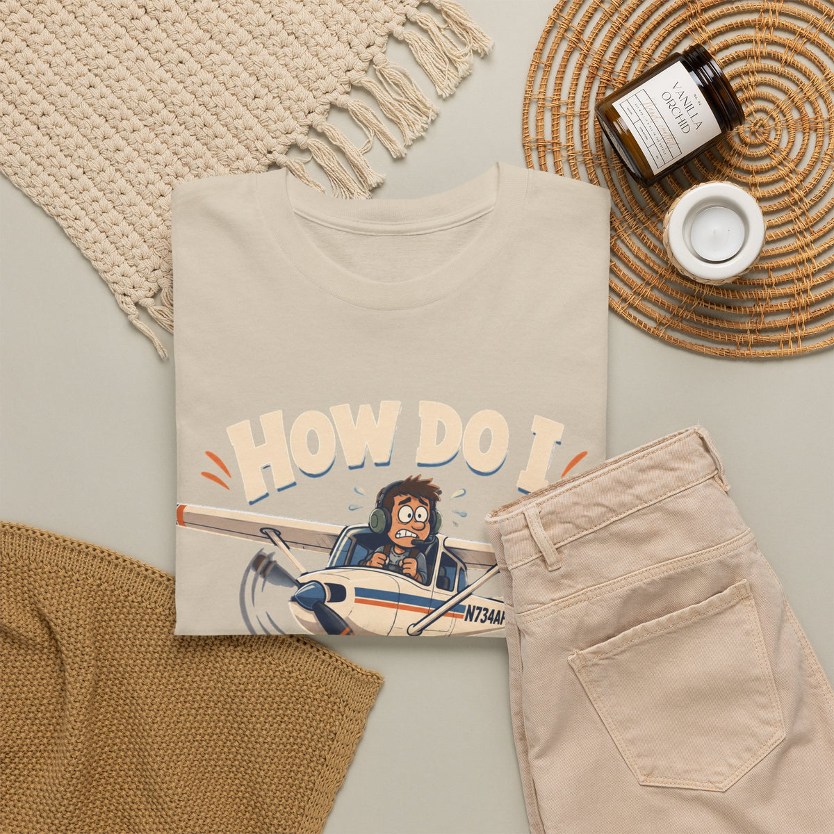 How Do I Land This Thing? Funny Pilot Aviation T-Shirt