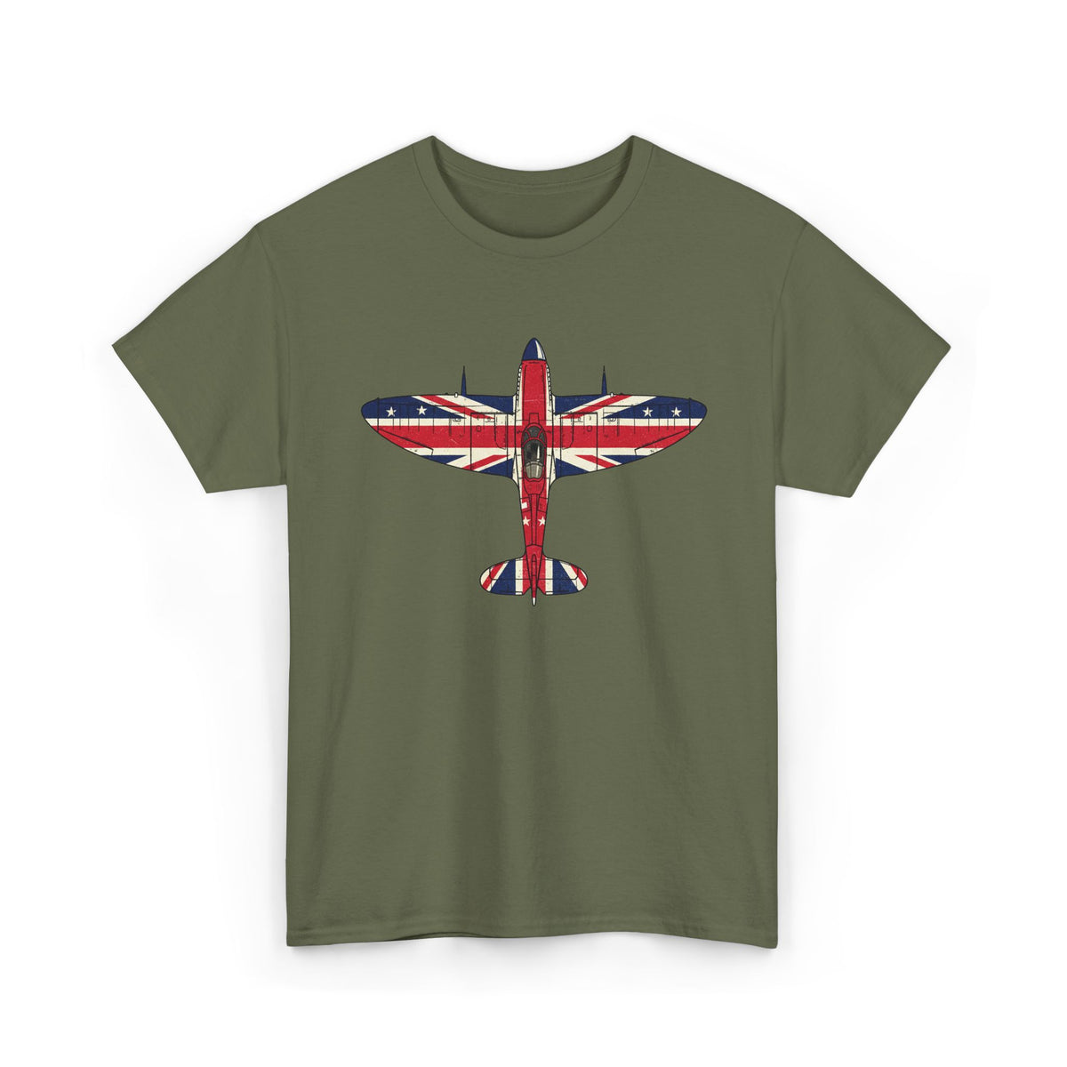Union Jack Vintage Aircraft T-Shirt