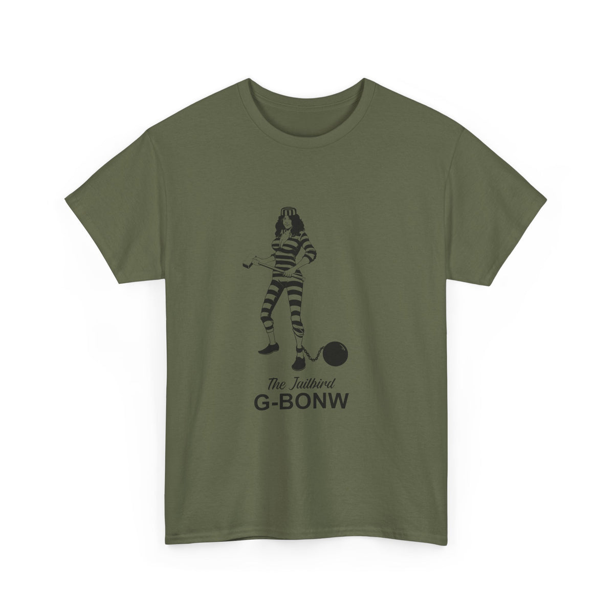 G-BONW Jailbird Cartoon Unisex T-Shirt - Stand Out with Edgy Style