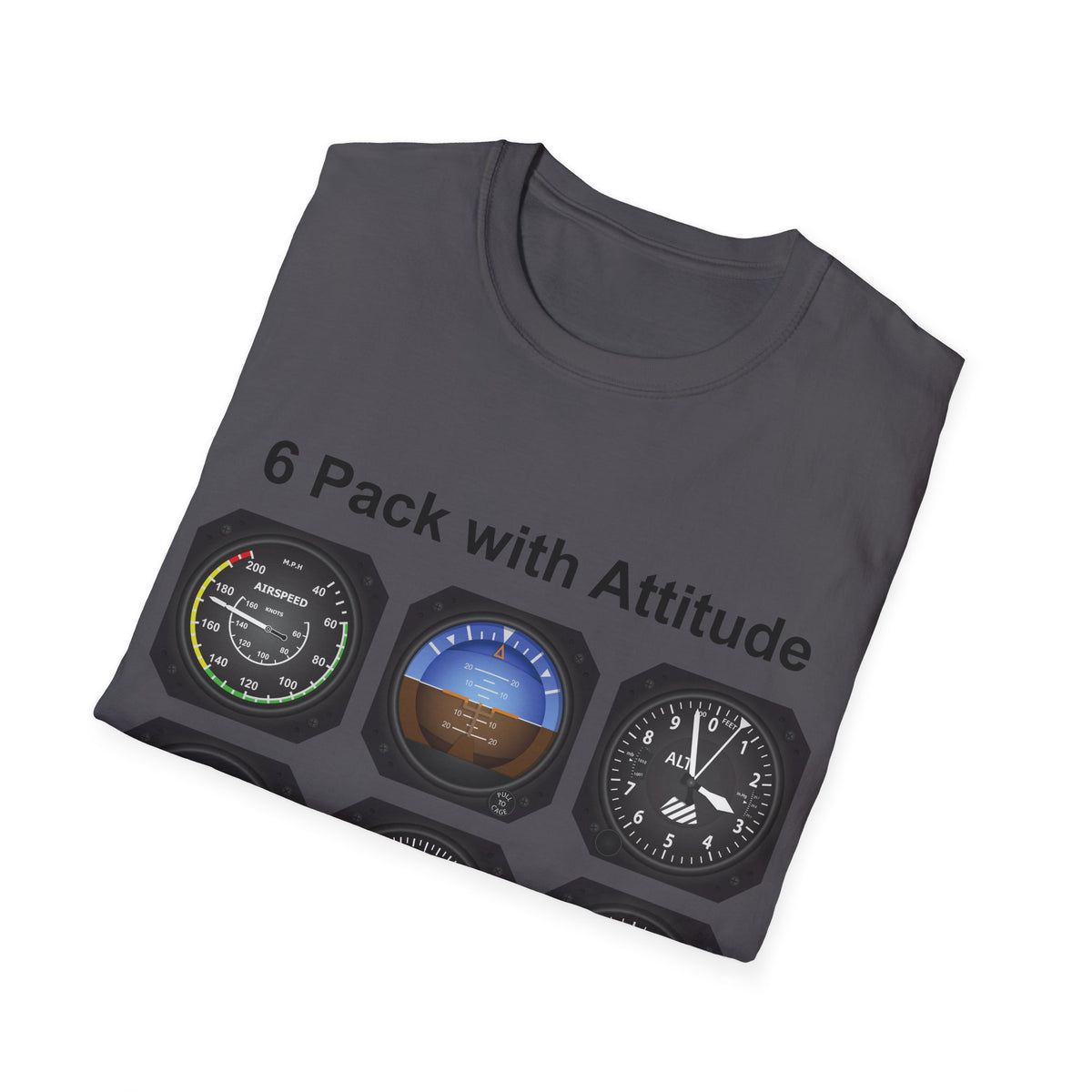 Aviator 6 Pack Unisex T-Shirt - Attitude Collection
