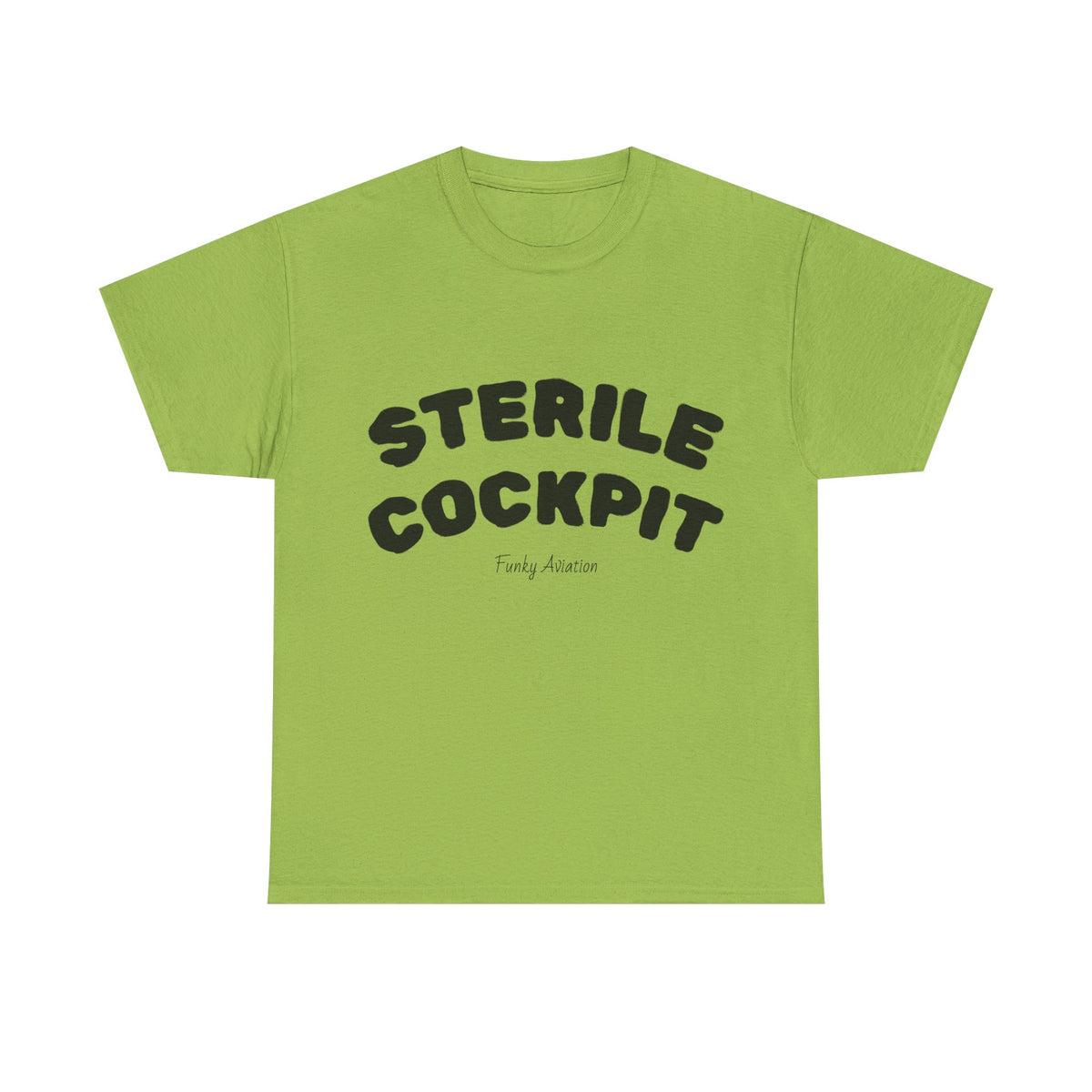 Sterile Cockpit Graphic Tee — Funny Aviation Pilot T-Shirt