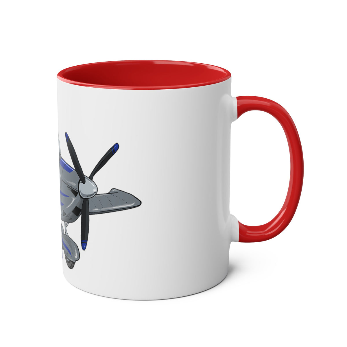 Eurostar EV97 Captain Cool Two-Tone Coffee Mugs, 11oz - Funky Aviation