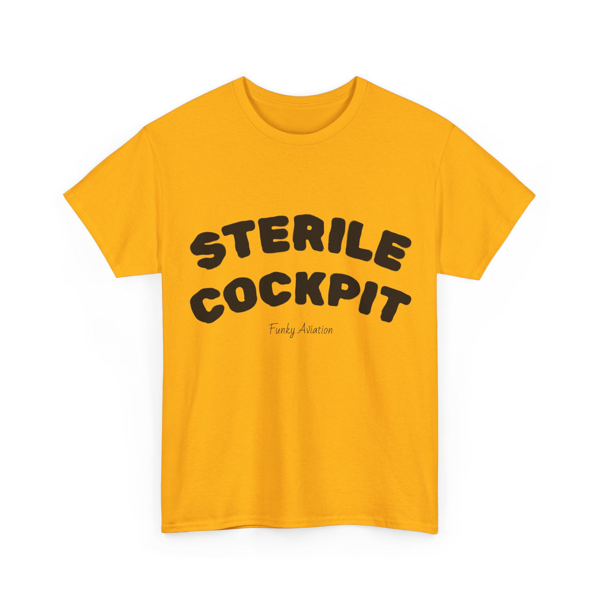 Sterile Cockpit Graphic Tee — Funny Aviation Pilot T-Shirt