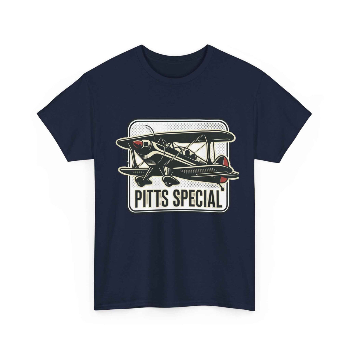Pitts Special Biplane T-Shirt — Vintage Airshow Pilot Tee