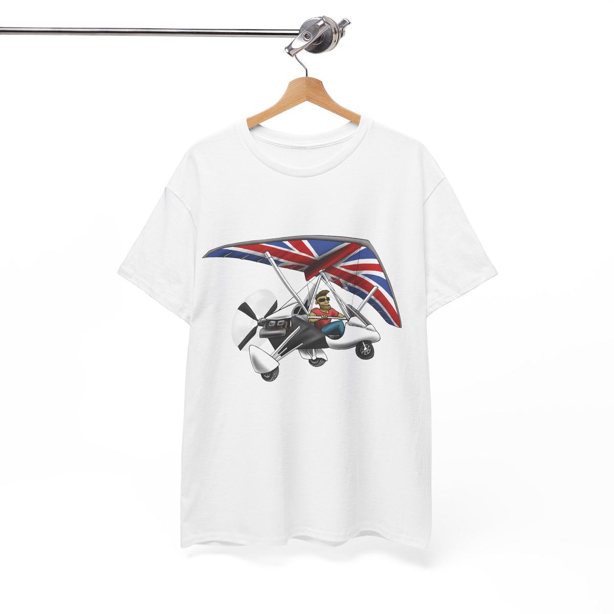 Flexwing Microlight Aircraft Tee – Perfect for Aviation Lovers