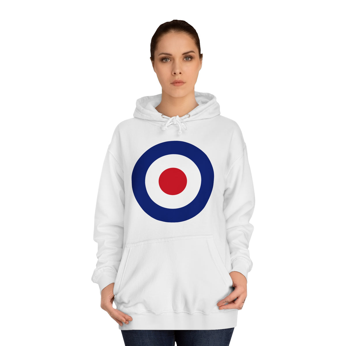 Roundel Design Unisex College Hoodie - Funky Aviation