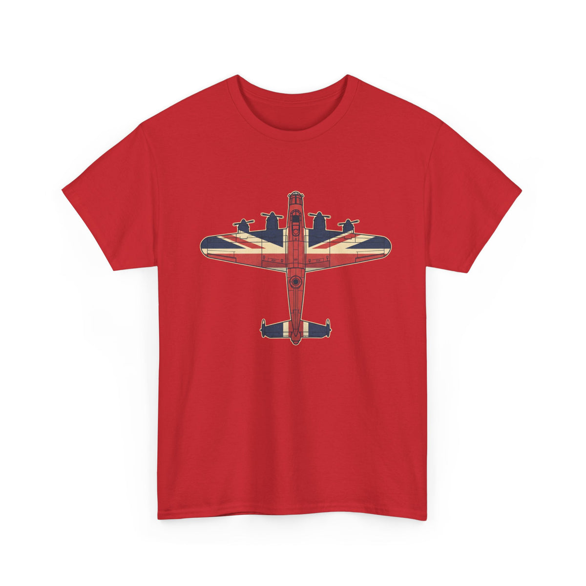 British Aviation Union Jack Bomber T-Shirt