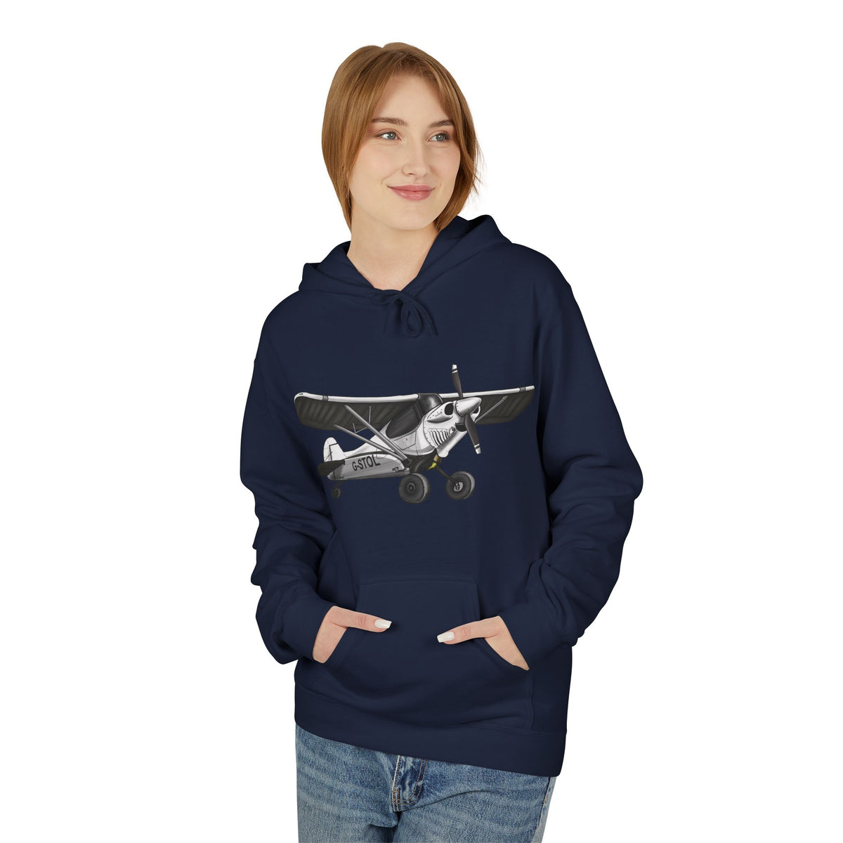 Super Cub STOL - Unisex Midweight Softstyle Fleece Hoodie