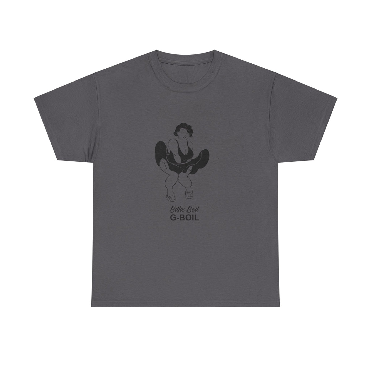 Cartoon Aircraft Unisex Tee - Billie Boil Cessna 172 Design