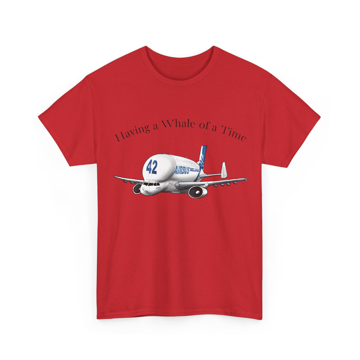 Having a Whale of a Time Beluga Heavy Cotton Tee