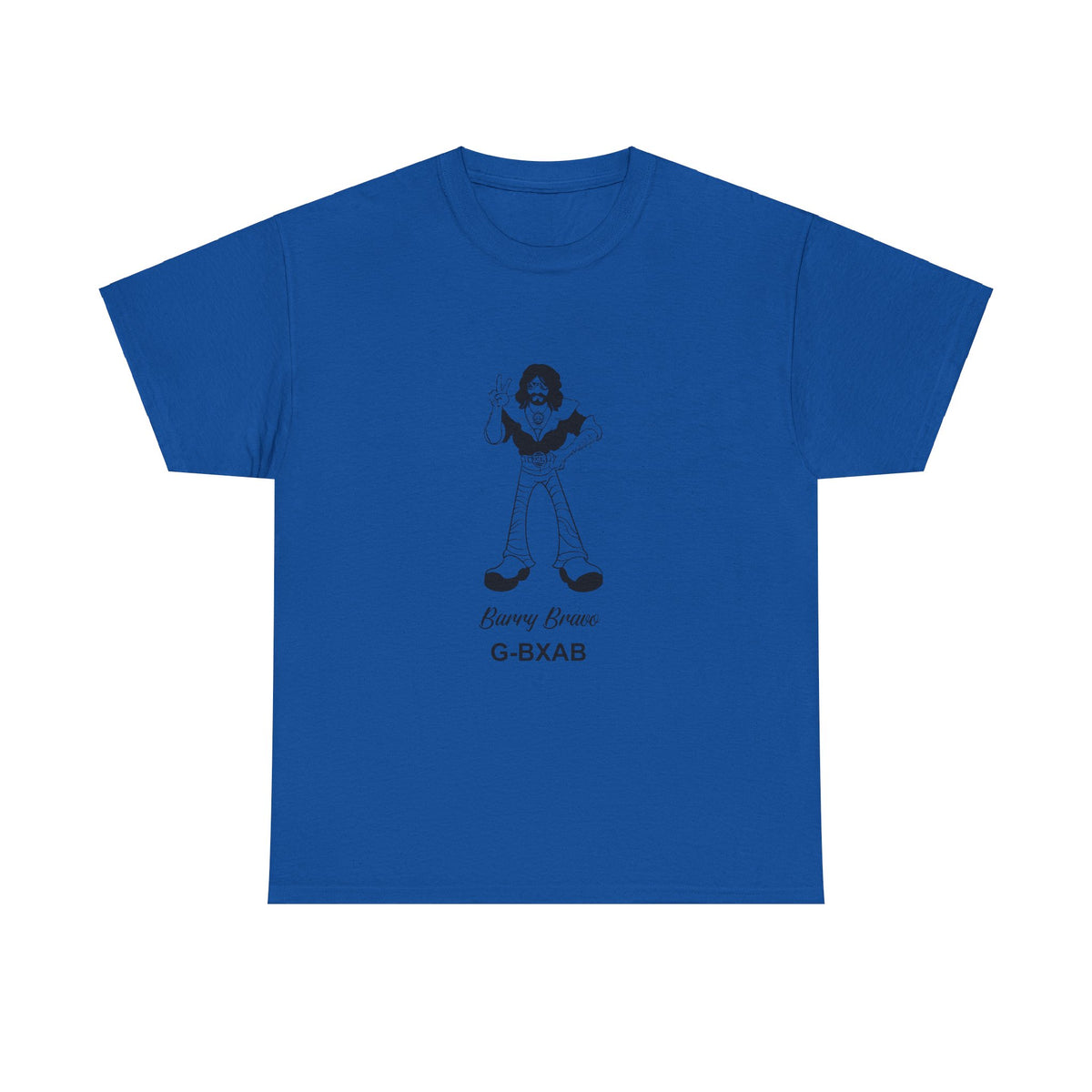 Tee Barry Bravo Piper PA28 Aircraft Retro Cartoon Design Unisex Heavy Cotton