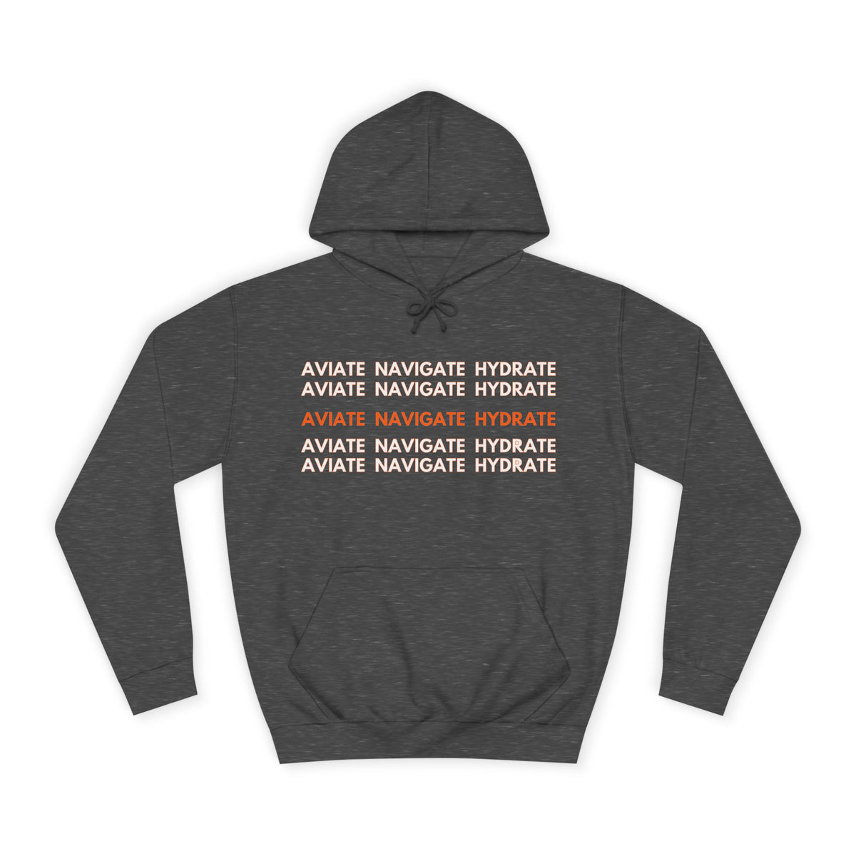 Aviate Navigate Hydrate Unisex Hoodie