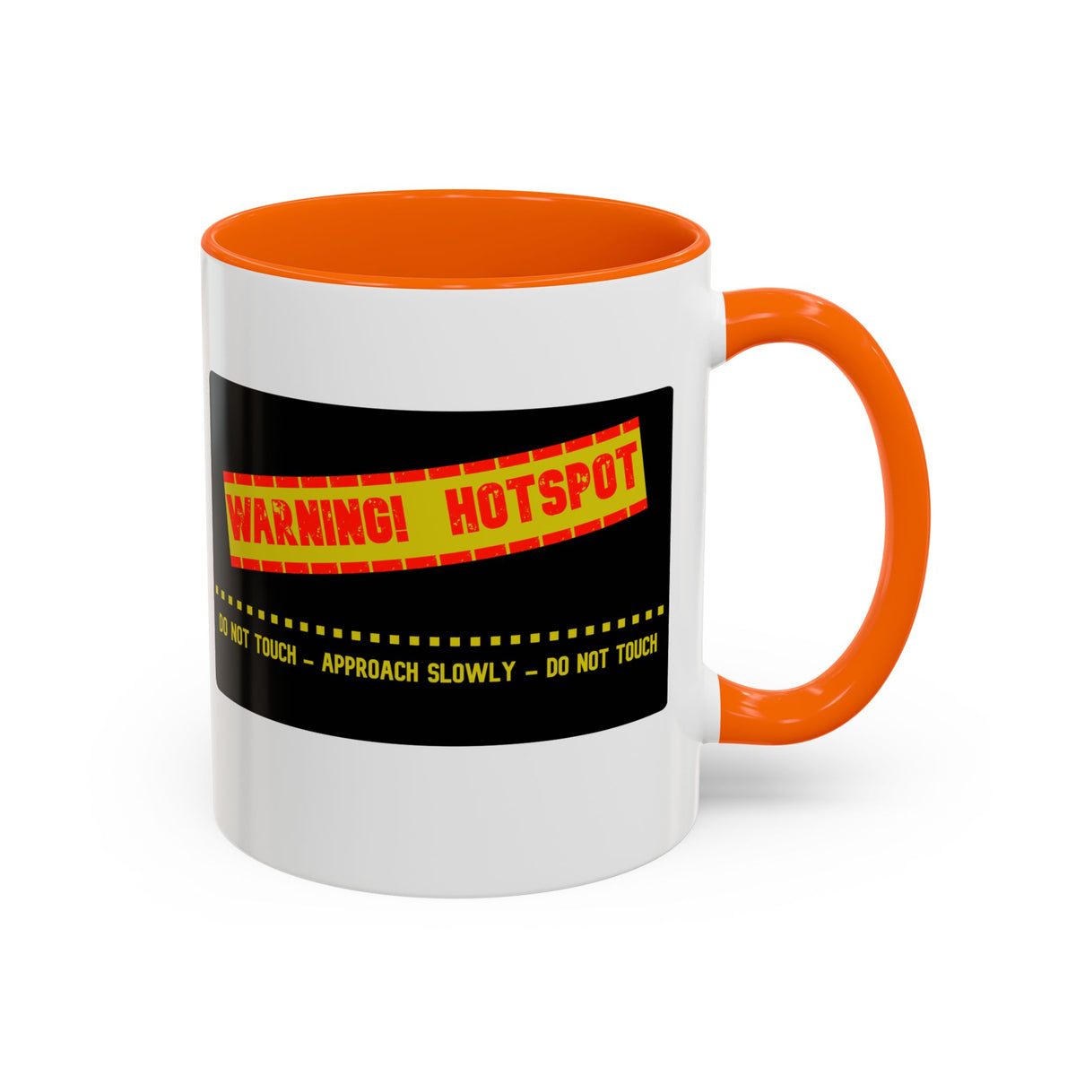 Warning ! Hotspot ! SLA Aviation Accent Coffee Mug (11oz)