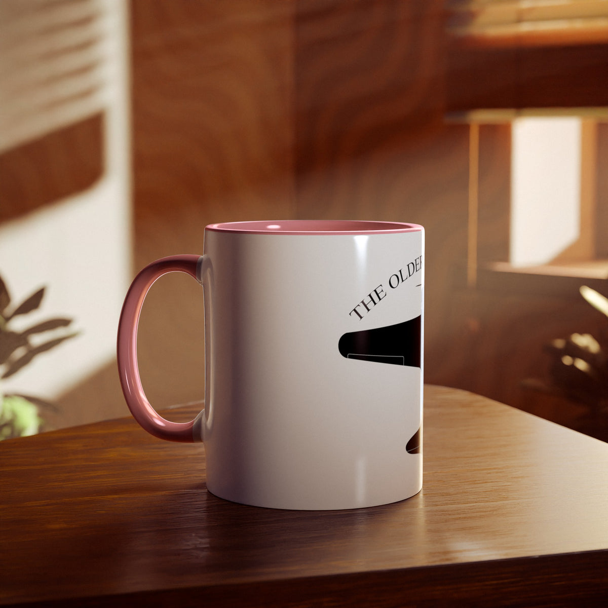 The Older the Better Two-Tone Coffee Mugs, 11oz - Funky Aviation