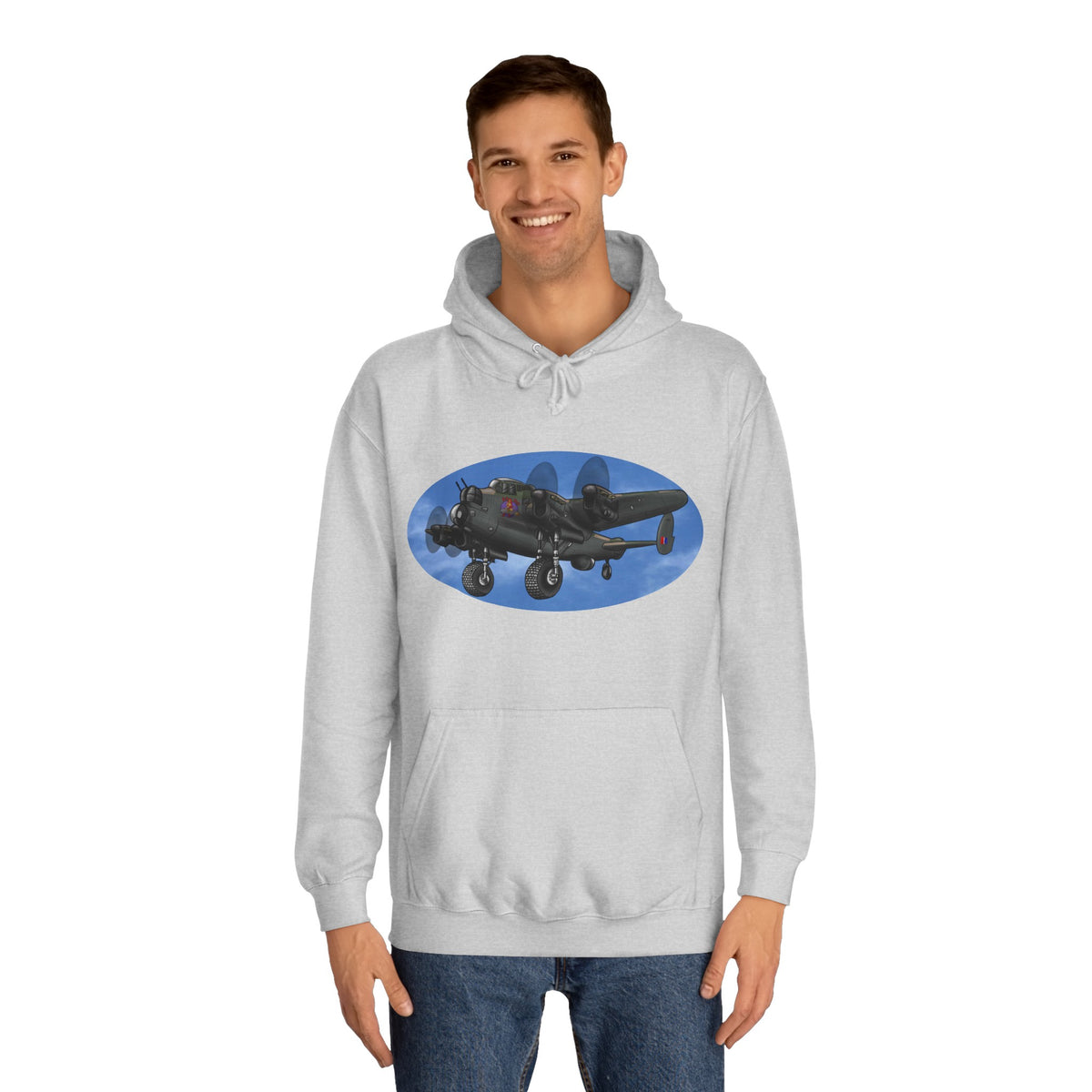 Lancaster Bomber Unisex College Hoodie - Funky Aviation