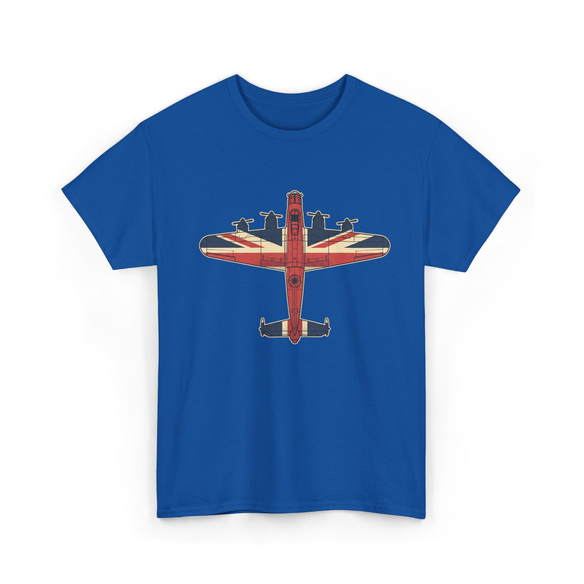 British Aviation Union Jack Bomber T-Shirt