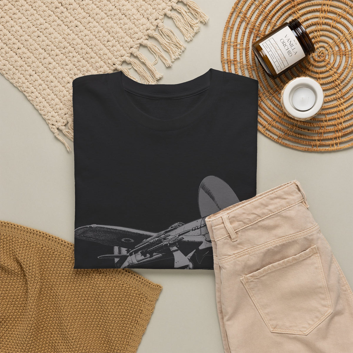 Vintage Airplane Graphic T-Shirt