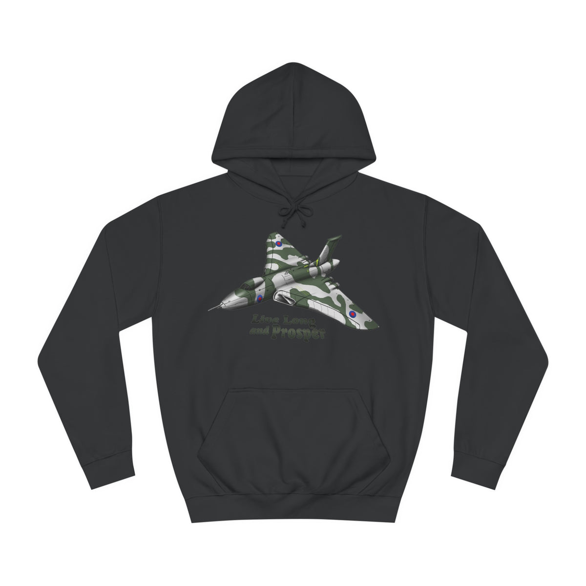 Vulcan Bomber Aircraft Unisex College Hoodie - Funky Aviation