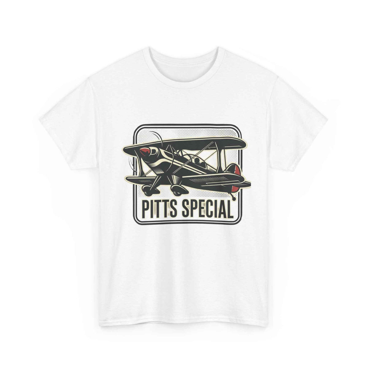 Pitts Special Biplane T-Shirt — Vintage Airshow Pilot Tee