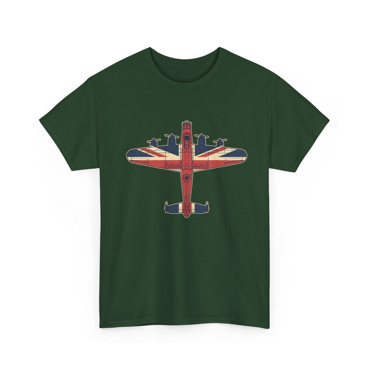 British Aviation Union Jack Bomber T-Shirt