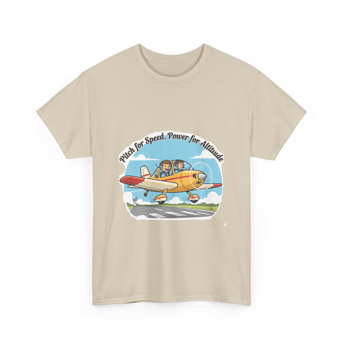 Pitch for Airspeed Power for Altitude Pilot T-Shirt