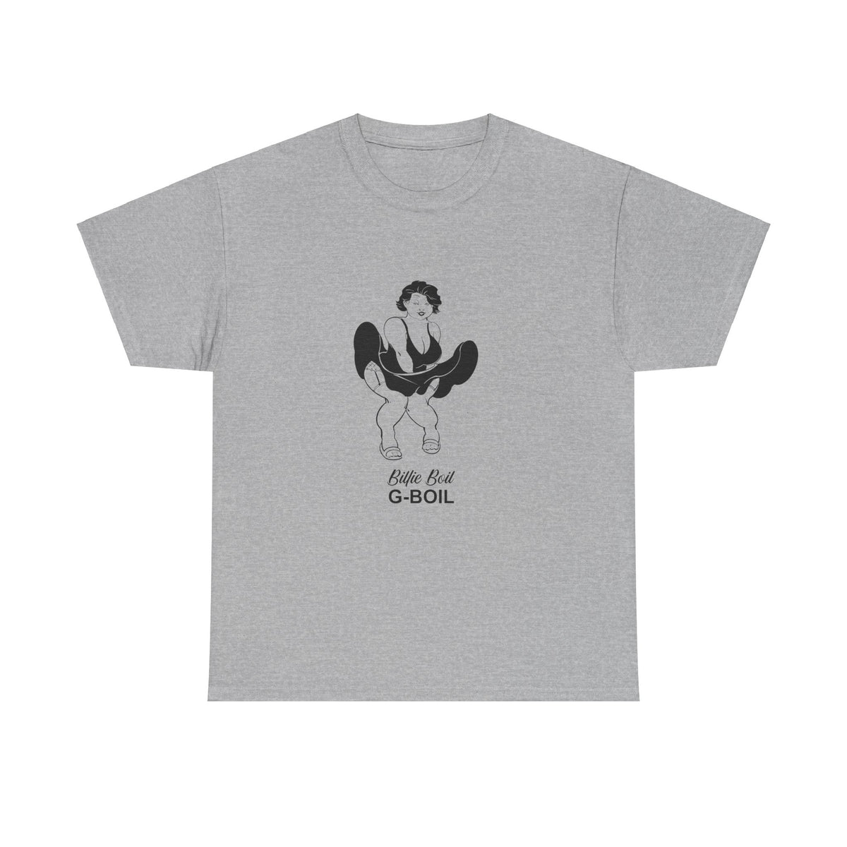 Cartoon Aircraft Unisex Tee - Billie Boil Cessna 172 Design