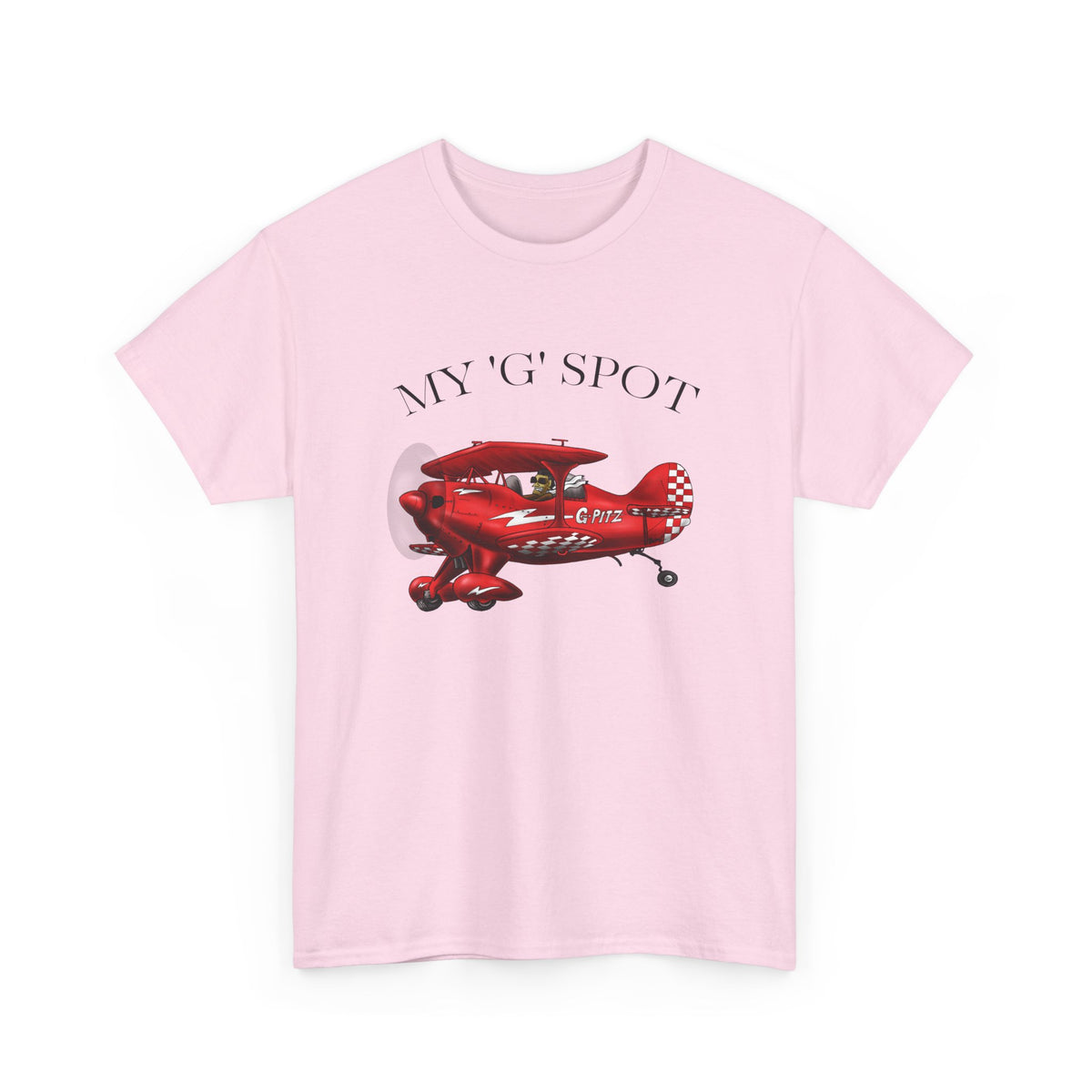 My 'G' Spot Aerobatic Unisex Heavy Cotton Tee