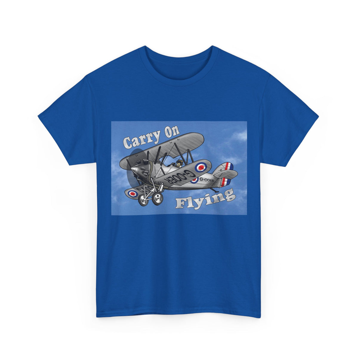 Carry On Flying Vintage Airplane T-Shirt