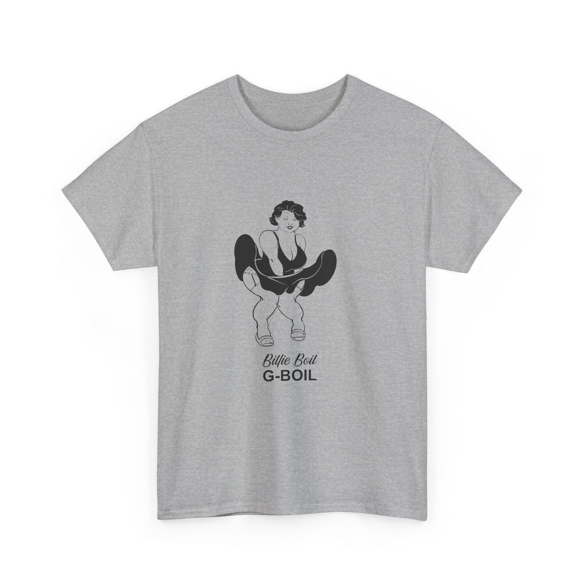 Cartoon Aircraft Unisex Tee - Billie Boil Cessna 172 Design