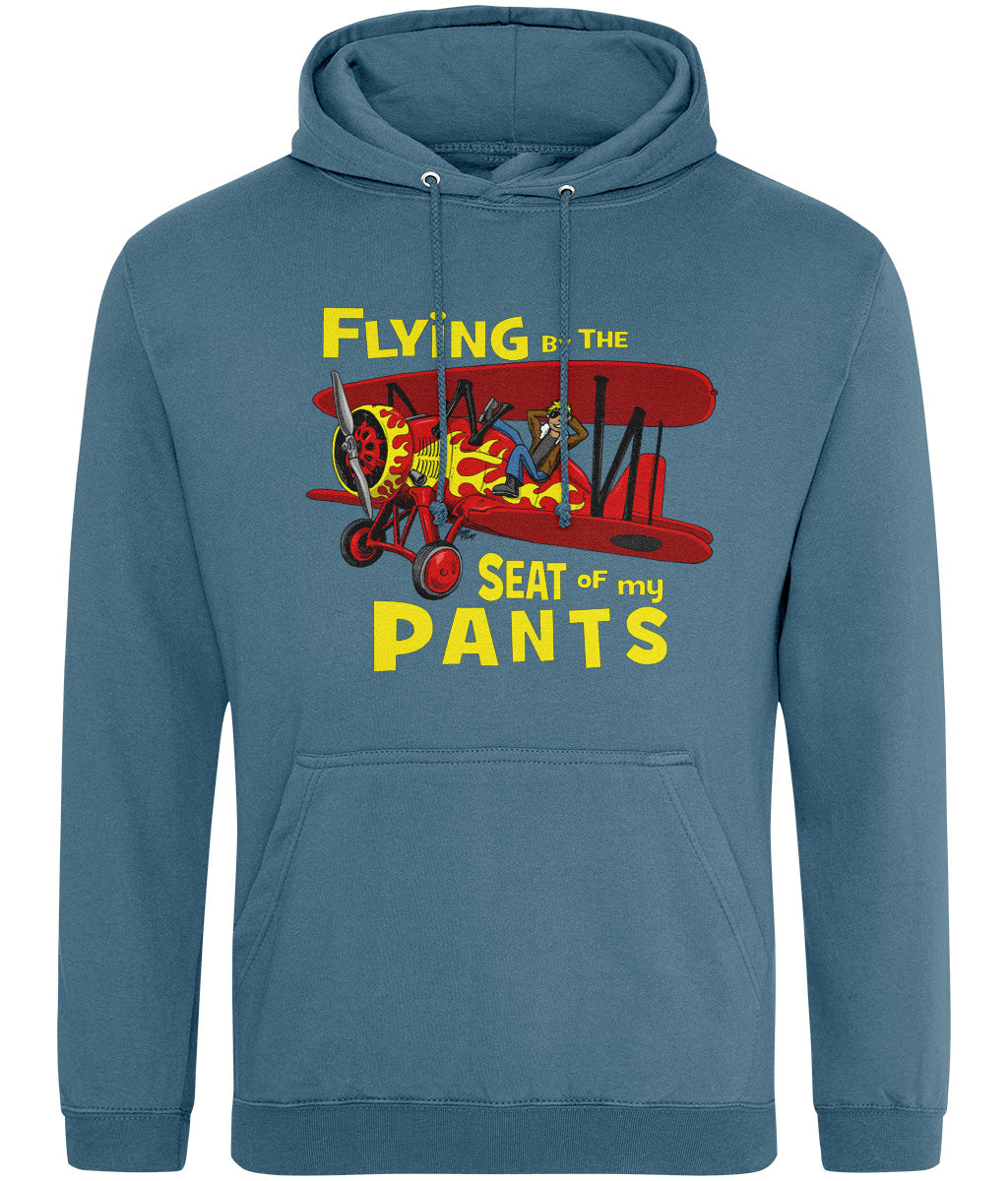 Flying by the Seat of my Pants Aviation Hoodie - Funky Aviation
