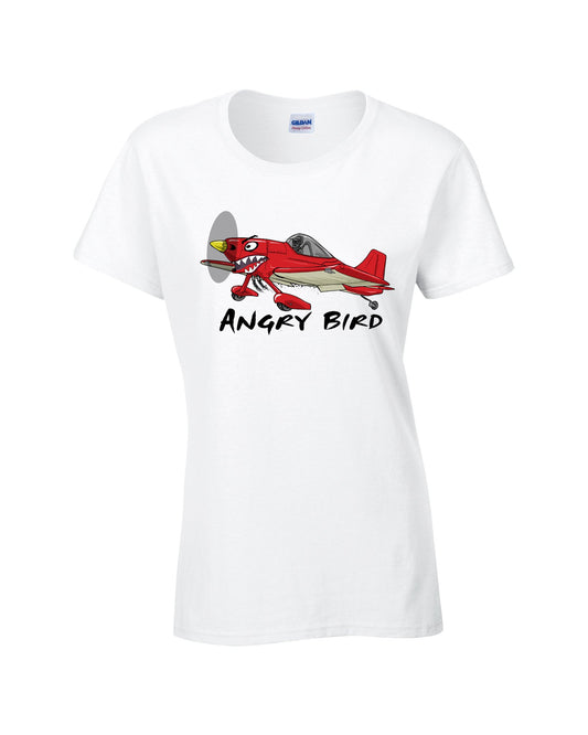 Angry Bird Ladies Aerobatic Flying T-Shirt