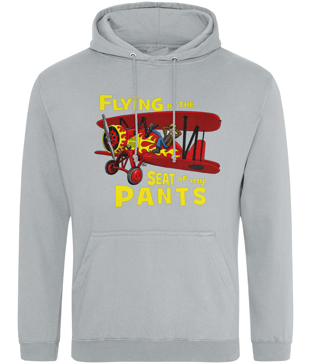 Flying by the Seat of my Pants Aviation Hoodie - Funky Aviation