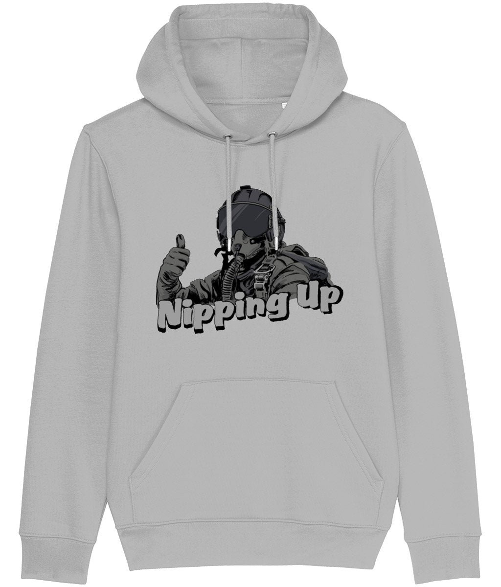 Nipping Up Fighter Pilot Hoodie - Funky Aviation