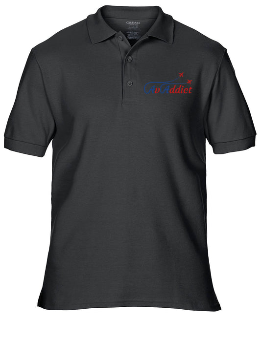 AvAddict Embroidered Aviation Polo Shirt