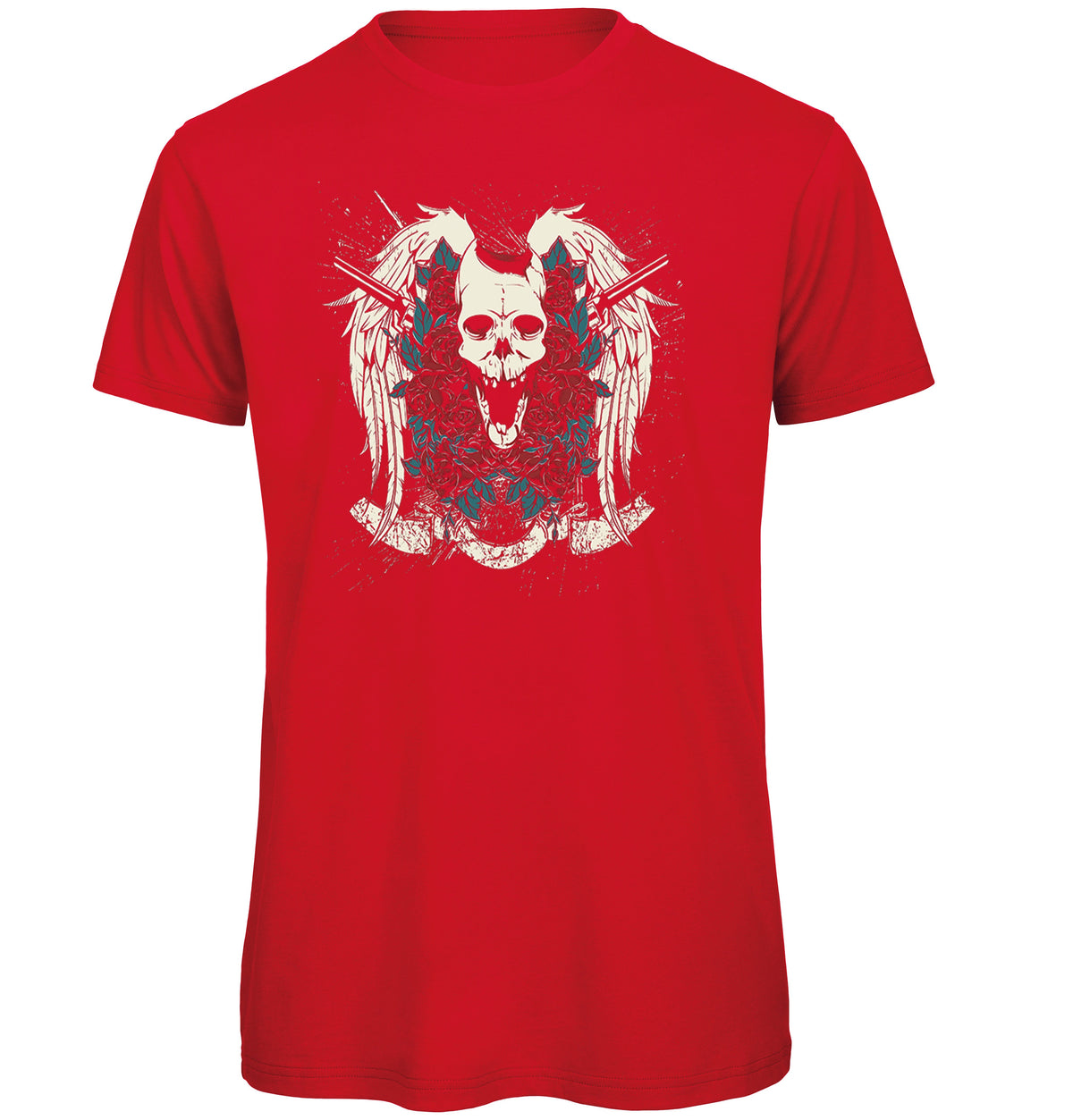 Skull Patrol Organic T-Shirt - Funky Aviation