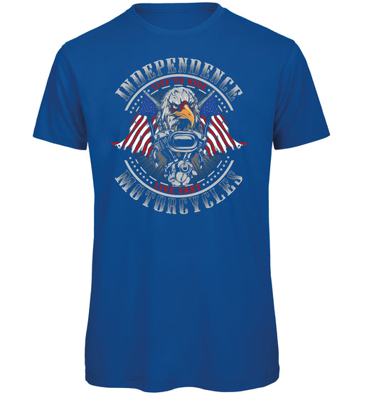 Independence Motorcycles Biker T-Shirt