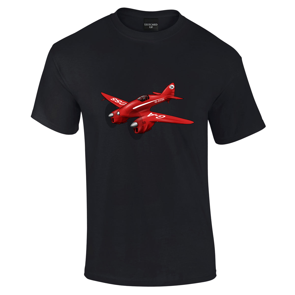The Comet Racer Aircraft T-Shirt - Funky Aviation
